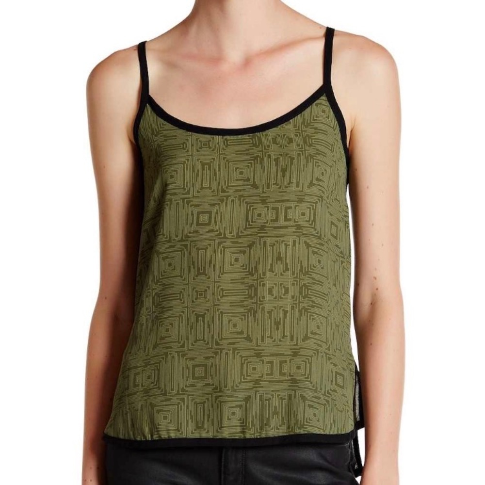 Olive Green Tank Top
